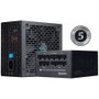 Hiditec Fuente de Alimentación GDX750 V2 750W ATX 3.0 PCIe 5.0 80 Plus Gold Full Modular con Cable 12VHPWR para NVIDIA GeForce RTX 40 - Ventilador 140mm FDB Silencioso